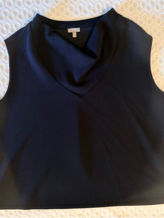 Talbots Tops - T By Talbots Black Sleeveless Cowl Neck Shell Top